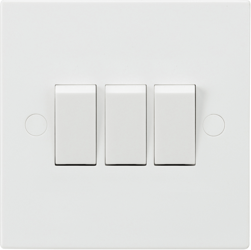 Knightsbridge MLA SN4000 10AX 3G 2-Way Switch - Knightsbridge MLA - Falcon Electrical UK