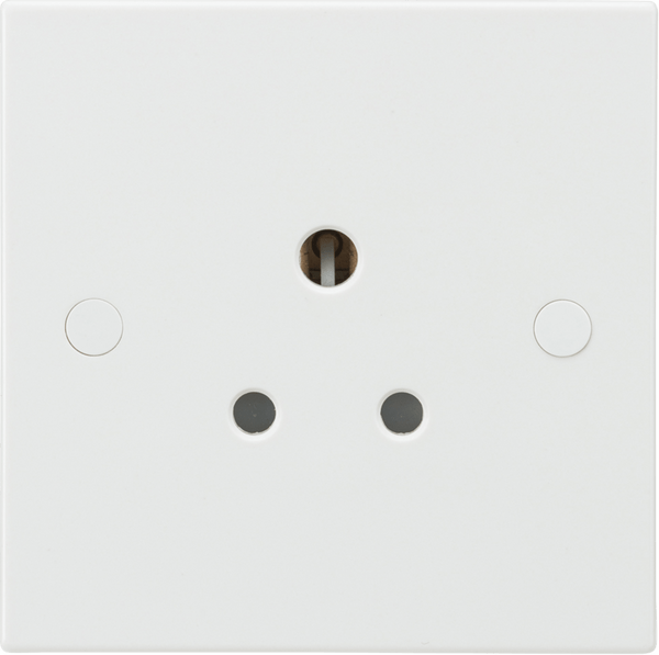 Knightsbridge MLA SN5U 5A Unswitched Round Pin Socket - Knightsbridge MLA - Falcon Electrical UK