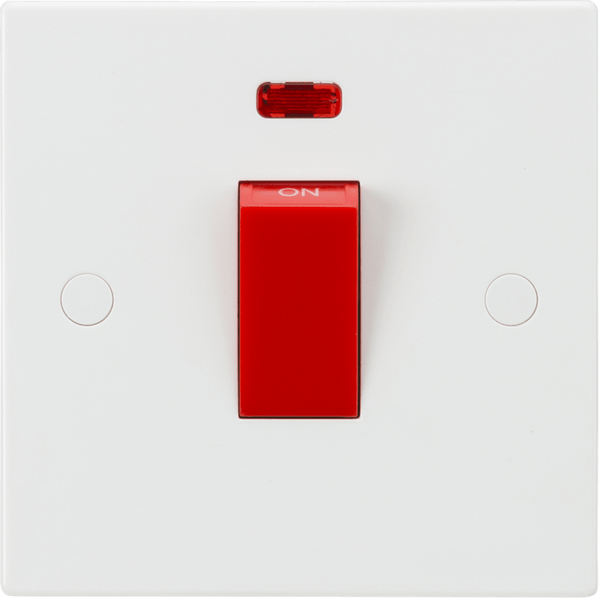 Knightsbridge MLA SN8331N 45A 1G DP Switch with Neon - Knightsbridge MLA - Falcon Electrical UK