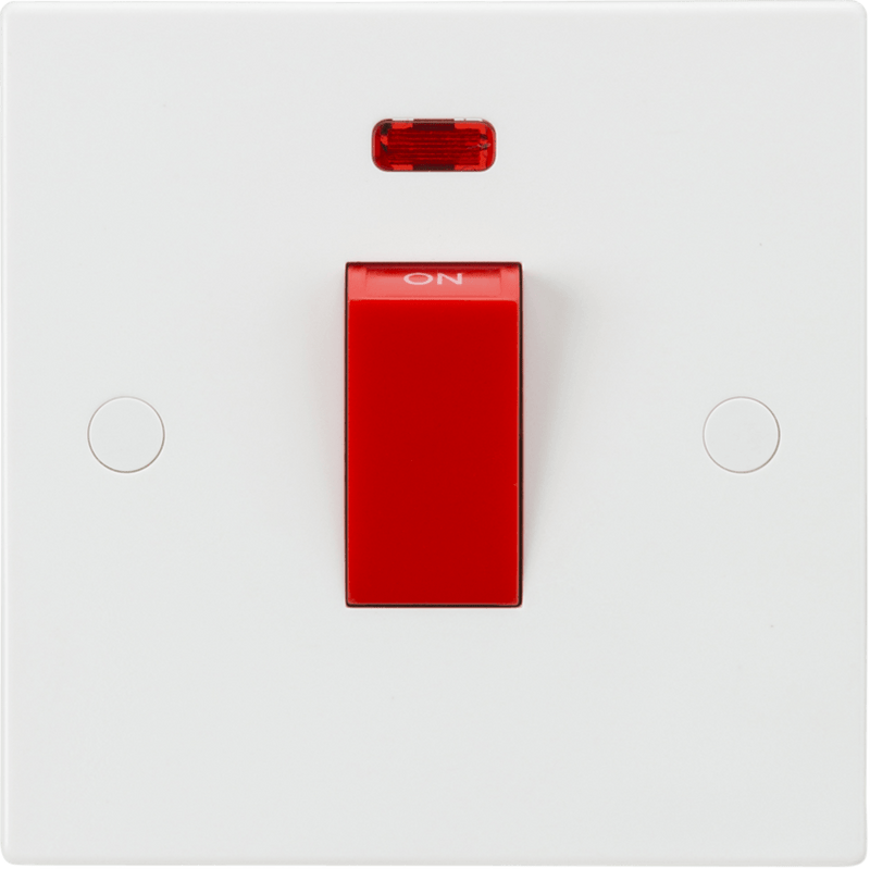 Knightsbridge MLA SN8331N 45A 1G DP Switch with Neon - Knightsbridge MLA - Falcon Electrical UK