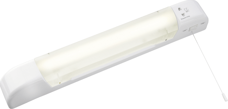 Knightsbridge MLA SLIGHT2 230V 6W LED Shaver Light with Dual Voltage Socket - Knightsbridge MLA - Falcon Electrical UK