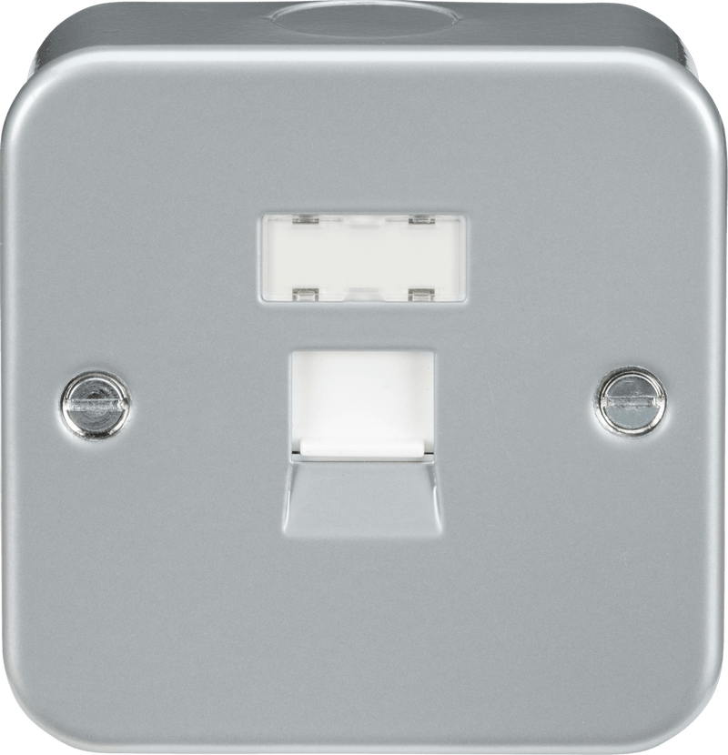 Knightsbridge MLA MRJ45 Metal Clad RJ45 Network Outlet - Knightsbridge MLA - Falcon Electrical UK