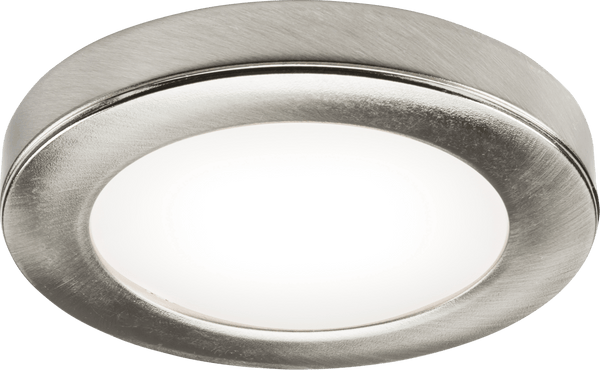 Knightsbridge MLA UNDK3BCCW UNDKIT Single 2.5W LED Dimmable Under Cabinet Light in Brushed Chrome - 4000K - Knightsbridge MLA - Falcon Electrical UK