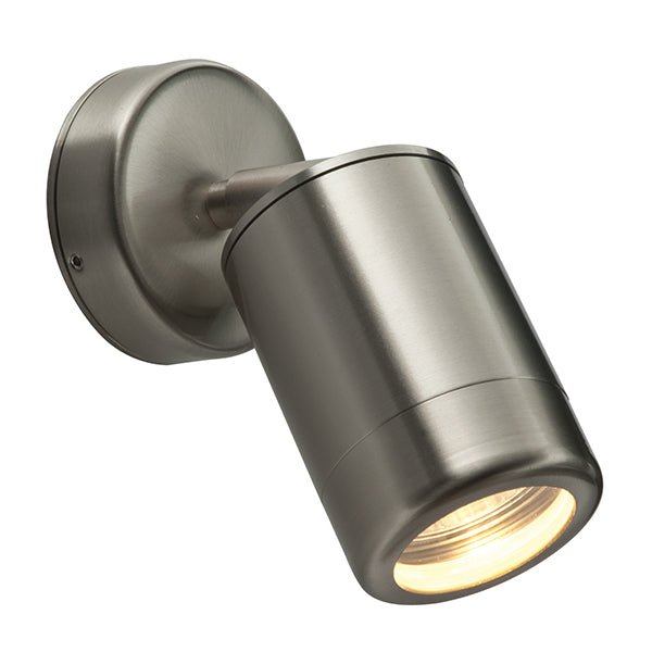 Saxby ST5010S 7W Odyssey Wall Spot Light w- Steel Finish - Saxby - Falcon Electrical UK