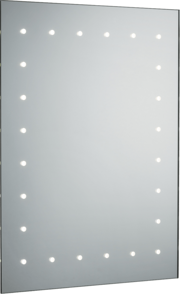 Knightsbridge MLA MLC6045SD 230V IP44 600 x 450mm LED Bathroom Mirror with Demister, Shaver Socket and Motion Sensor - Knightsbridge MLA - Falcon Electrical UK