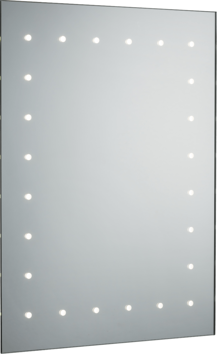 Knightsbridge MLA MLC6045SD 230V IP44 600 x 450mm LED Bathroom Mirror with Demister, Shaver Socket and Motion Sensor - Knightsbridge MLA - Falcon Electrical UK