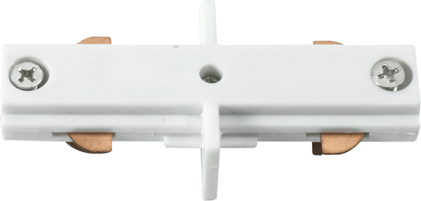 Knightsbridge MLA TRKLC1W 230V Track In-line Connector - White - Knightsbridge MLA - Falcon Electrical UK