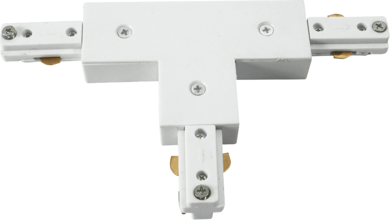 Knightsbridge MLA TRKT1W 230V Track T-connector - White - Knightsbridge MLA - Falcon Electrical UK