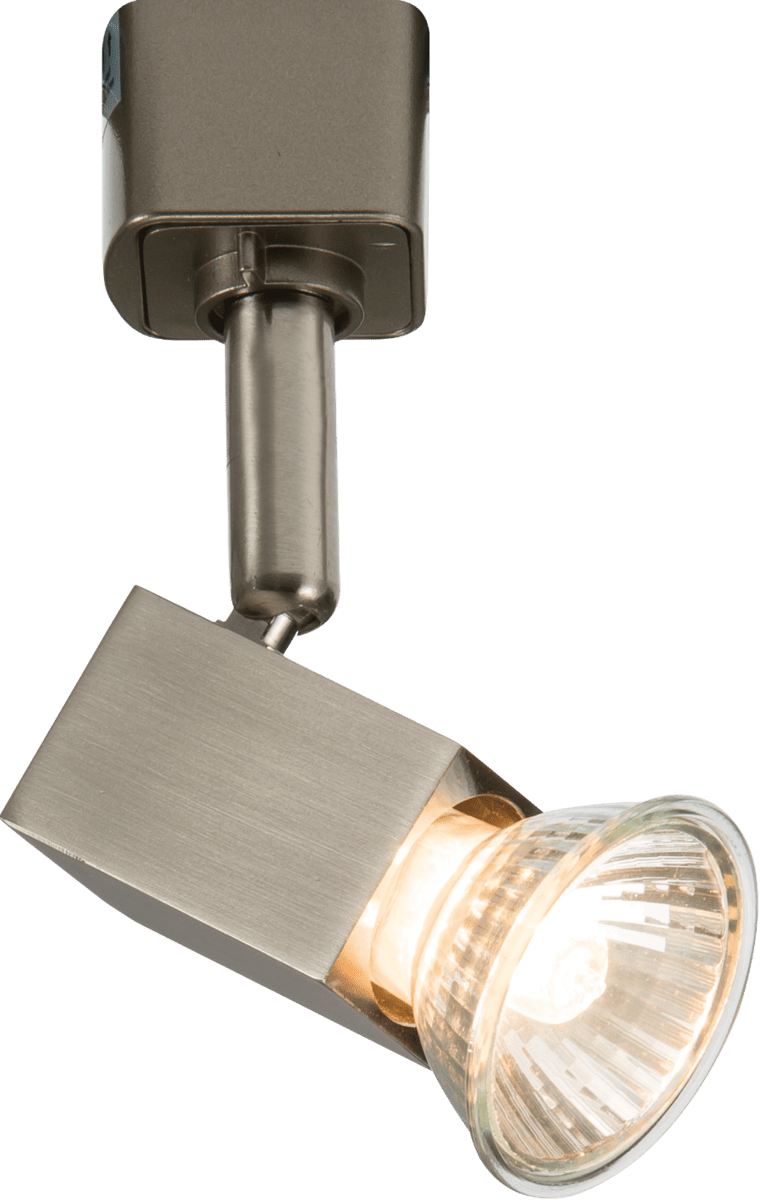 Knightsbridge MLA TRKSP1ABC 230V GU10 Track Spotlight - Brushed Chrome - Knightsbridge MLA - Falcon Electrical UK