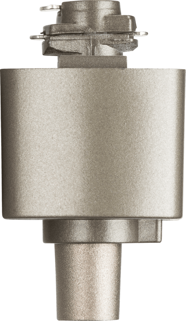 Knightsbridge MLA TRKAD1S 230V Track Adaptor Satin Nickel - Knightsbridge MLA - Falcon Electrical UK