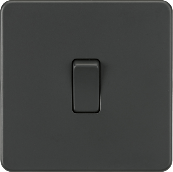 Knightsbridge MLA SF8341AT Screwless 20A 1G DP Switch - Anthracite - Knightsbridge MLA - Falcon Electrical UK