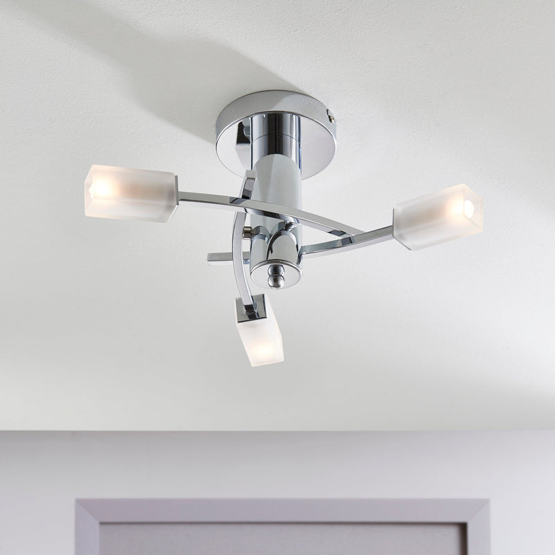 Endon 146-3CH Havana 3lt Semi flush - Endon - Falcon Electrical UK