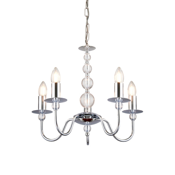 Endon 2013-5CH Parkstone 5lt Pendant - Endon - Falcon Electrical UK