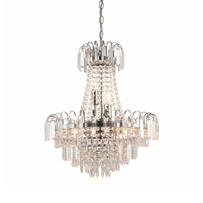 Endon 96826-CH Amadis 6lt Pendant - Endon - Falcon Electrical UK