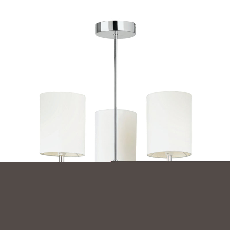 Endon BRIO-3CH Brio 3lt Semi flush - Endon - Falcon Electrical UK