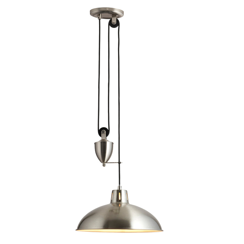 Endon POLKA-SN Polka 1lt Pendant - Endon - Falcon Electrical UK