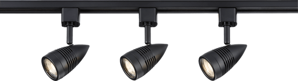 Knightsbridge MLA TRKIT4ABK TRKSP4 1 Metre Tracklight Kit - Black - Knightsbridge MLA - Falcon Electrical UK