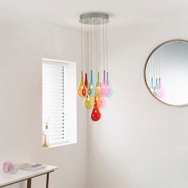 Endon NIRO-10MULTI Niro 10lt Pendant - Endon - Falcon Electrical UK