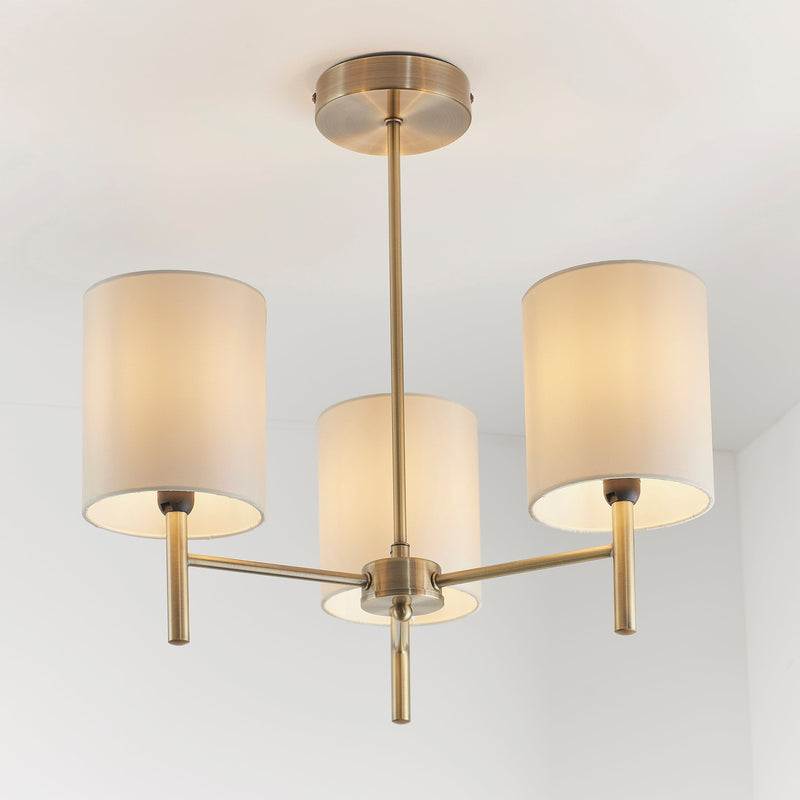 Endon BRIO-3AB Brio 3lt Semi flush - Endon - Falcon Electrical UK