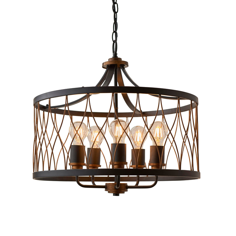 Endon 61498 Heston 5lt Pendant - Endon - Falcon Electrical UK