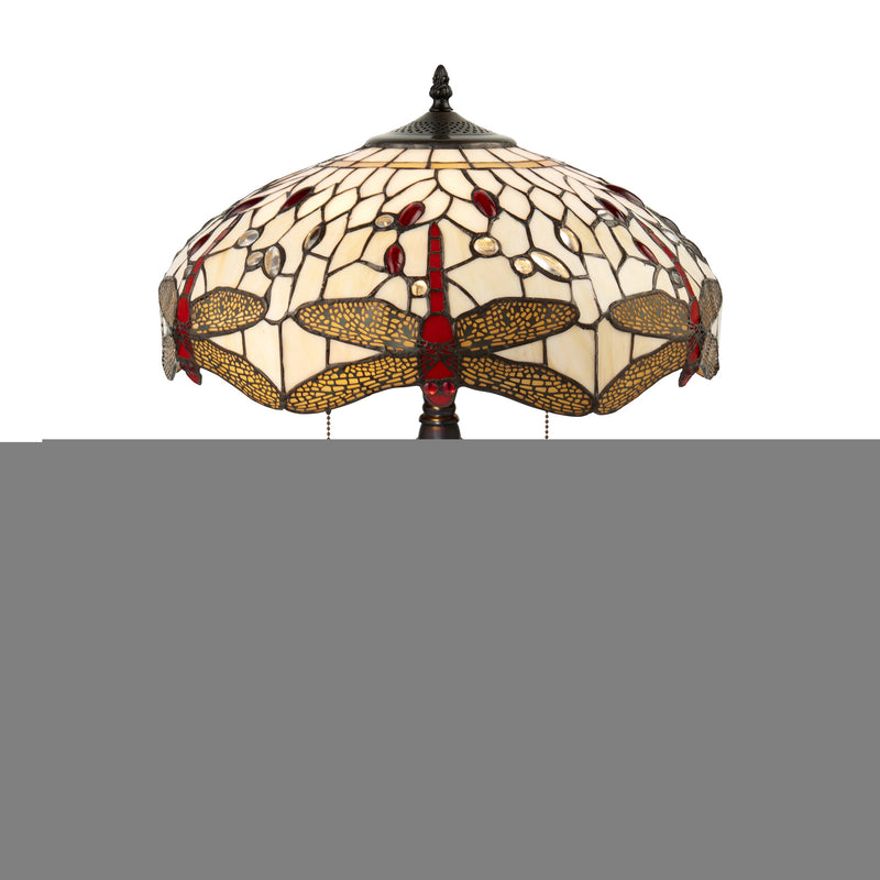 Endon 64085 Dragonfly beige 2lt Table - Endon - Falcon Electrical UK