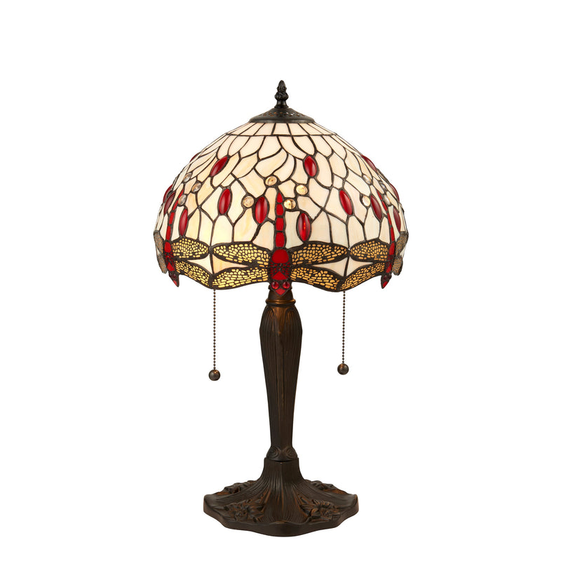 Endon 64086 Dragonfly beige 2lt Table - Endon - Falcon Electrical UK