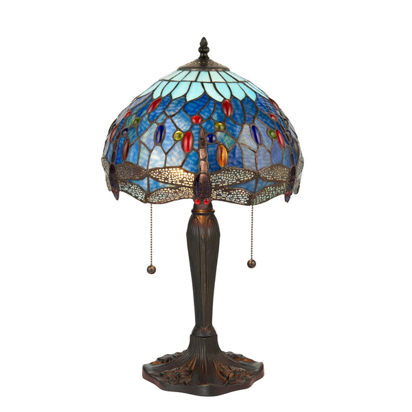 Endon 64090 Dragonfly blue 2lt Table - Endon - Falcon Electrical UK