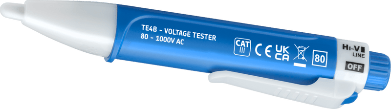 Knightsbridge MLA TE4B CAT III 80-1000V AC Non-Contact Voltage Tester - Knightsbridge MLA - Falcon Electrical UK