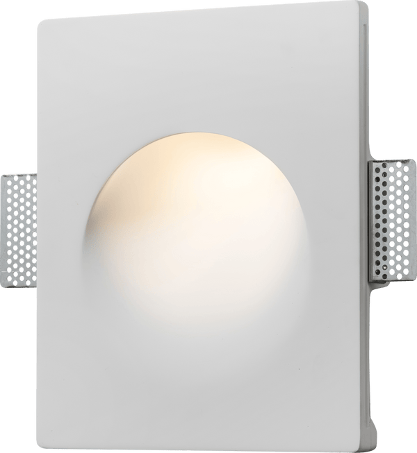 Knightsbridge MLA PWRCC 230V GU10 35W Recessed Round Plaster Wall Light - Knightsbridge MLA - Falcon Electrical UK