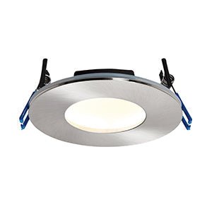 Saxby Orbital Plus Recessed Downlight, Satin, Warm White (69881) - Saxby - Falcon Electrical UK