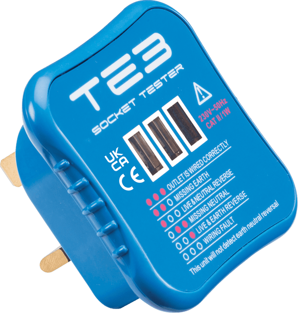 Knightsbridge MLA TE3 BS 1363 Socket Tester - Knightsbridge MLA - Falcon Electrical UK