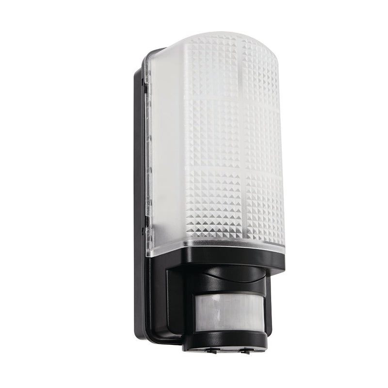 Saxby 73716 Motion LED PIR 1lt wall IP44 6W daylight white - Saxby - Falcon Electrical UK