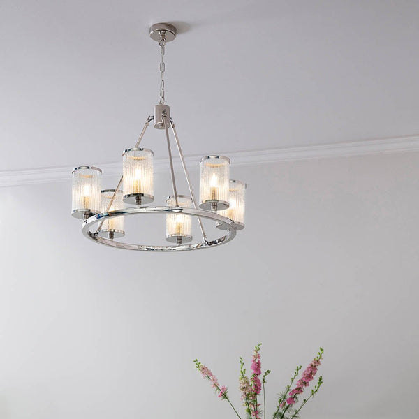 Endon 74128 Easton 6lt Pendant - Endon - Falcon Electrical UK