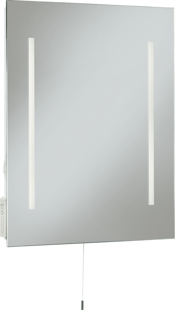 Knightsbridge MLA MLRCTM2 230V IP44 10W 500 x 390mm LED Mirror with Dual Shaver Socket - Knightsbridge MLA - Falcon Electrical UK