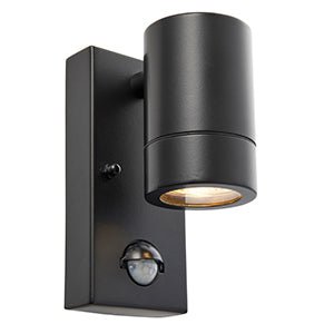 Saxby Palin PIR 1LT Wall Light IP44 7W (75435) - Saxby - Falcon Electrical UK