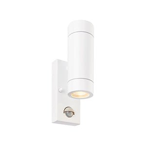 Saxby Palin PIR 2LT Wall IP44 7W (75440) - Saxby - Falcon Electrical UK