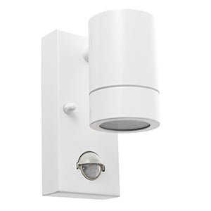 Saxby Palin PIR 1LT Wall Light IP44 7W (75442) - Saxby - Falcon Electrical UK