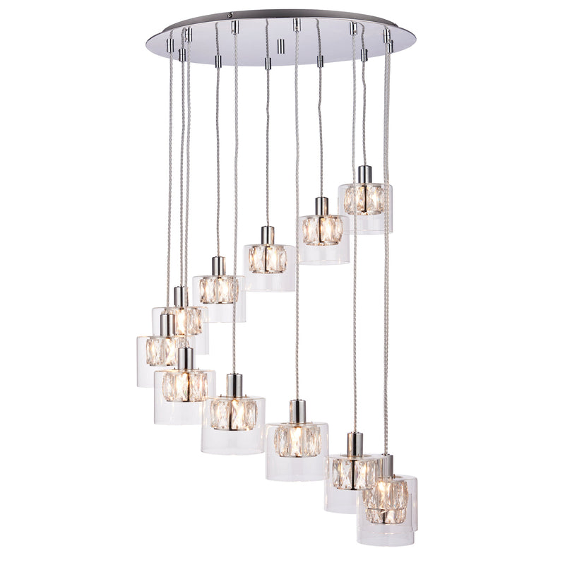 Endon 76518 Verina 12lt Pendant - Endon - Falcon Electrical UK