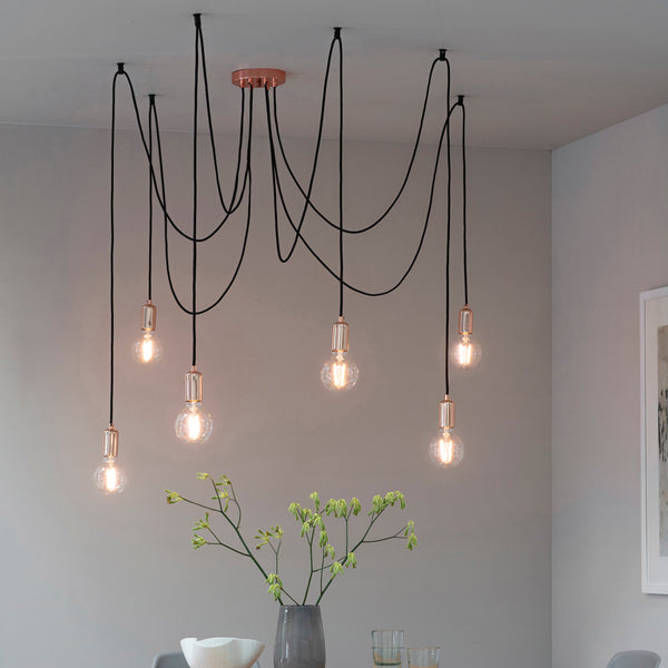 Endon 76580 Studio 6lt Pendant - Endon - Falcon Electrical UK