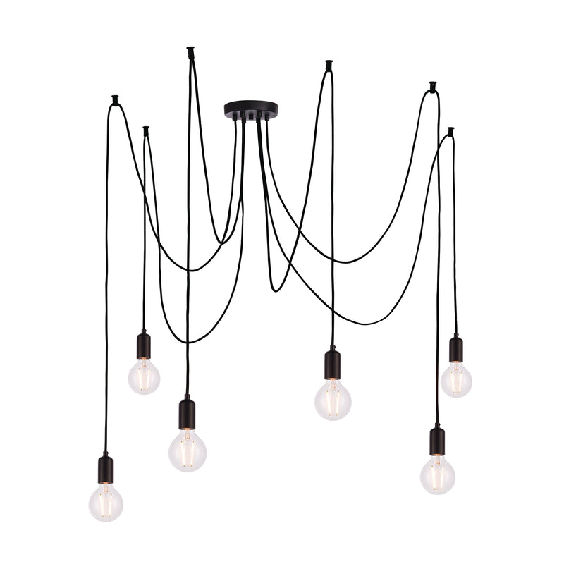 Endon 76583 Studio 6lt Pendant - Endon - Falcon Electrical UK