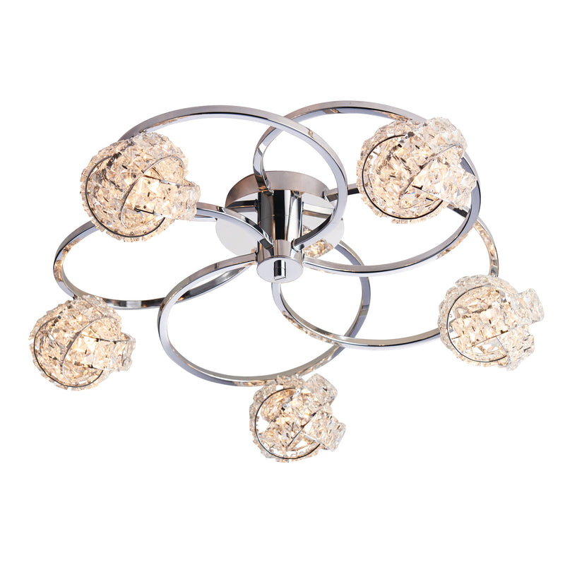 Endon 76595 Talia 5lt Semi flush - Endon - Falcon Electrical UK