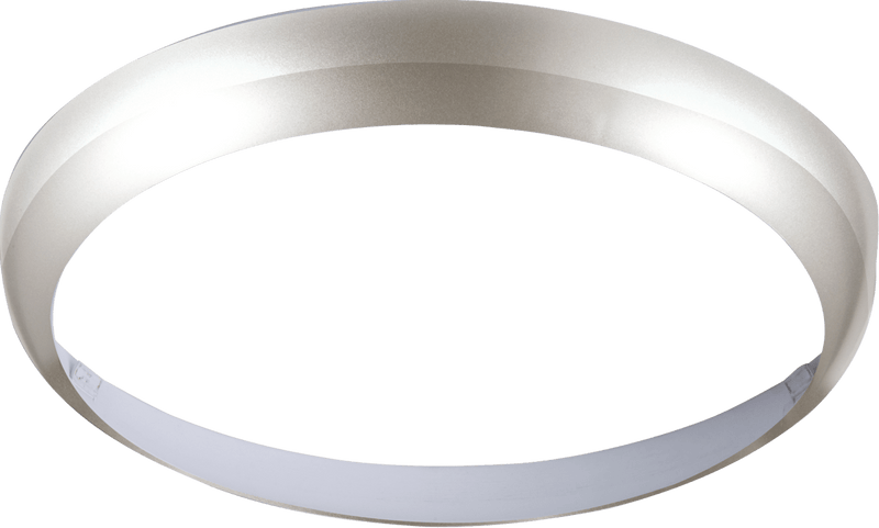 Knightsbridge MLA BF24BMS Matt Silver Bezel for 24W LED Bulkhead 400mm - Knightsbridge MLA - Falcon Electrical UK