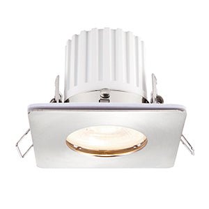 Saxby 80245 Speculo Square IP65 50W, Brushed Chrome Finish - Saxby - Falcon Electrical UK