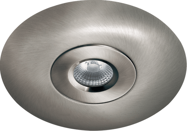 Knightsbridge MLA VFRCBC FireKnight/ProKnight/ValKnight Hole Converter (up to 130mm) Brushed Chrome - Knightsbridge MLA - Falcon Electrical UK