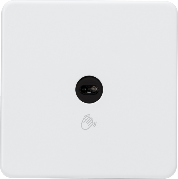 Knightsbridge MLA SFTS1MW 230V 1G 1-way Touchless Switch - Matt White - Knightsbridge MLA - Falcon Electrical UK