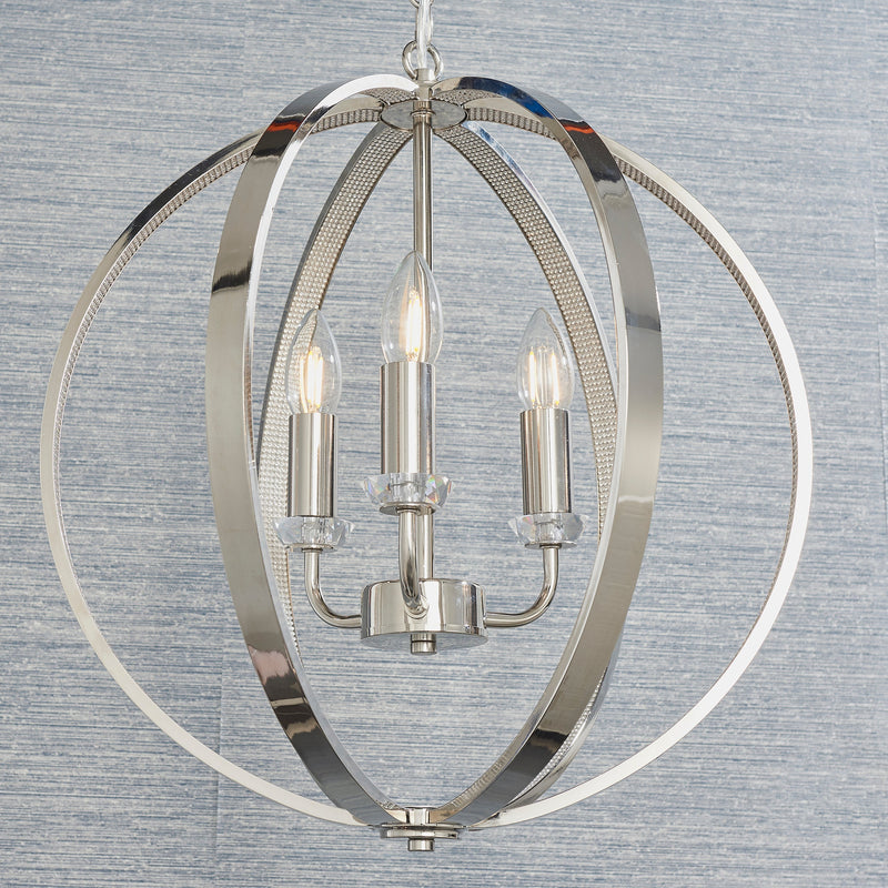 Endon 81507 Ritz 3lt Pendant - Endon - Falcon Electrical UK