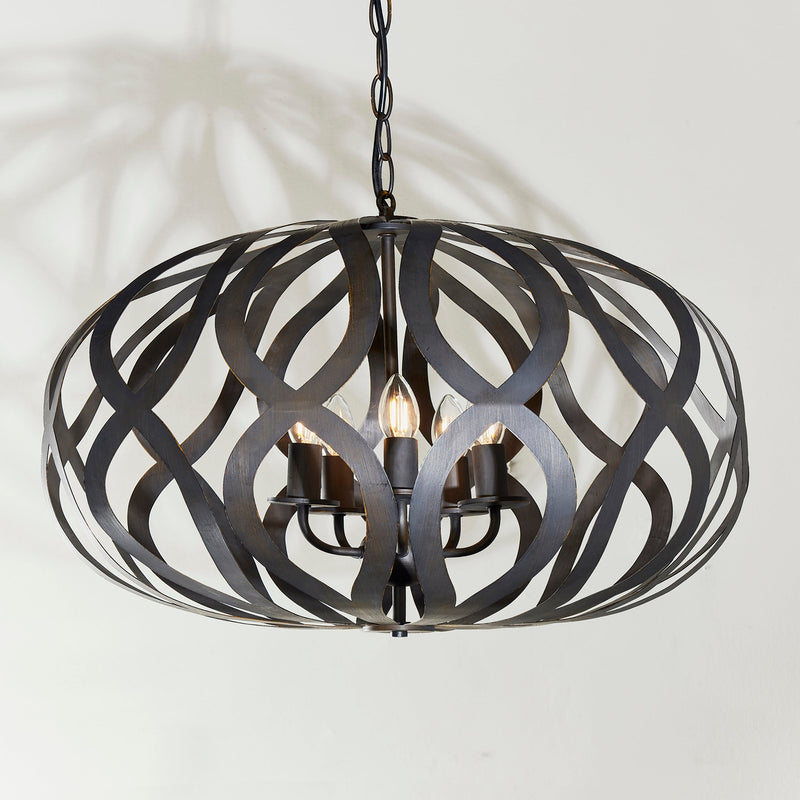 Endon 81752 Sirolo 5lt Pendant - Endon - Falcon Electrical UK