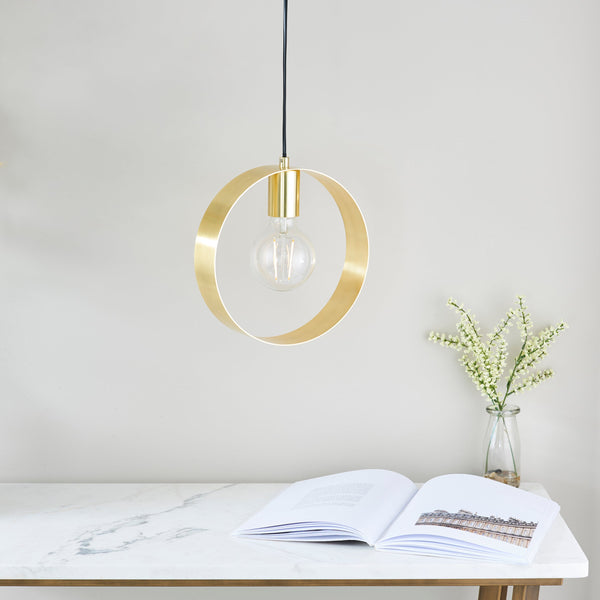 Endon 81921 Hoop 1lt Pendant - Endon - Falcon Electrical UK