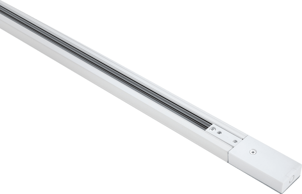 Knightsbridge MLA TRK2MAW 230V 10A Single Circuit Track White 2 mtr - Knightsbridge MLA - Falcon Electrical UK