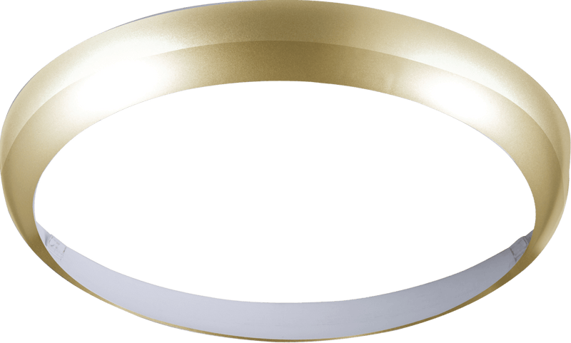 Knightsbridge MLA BF14BBR Matt Brass Bezel for 14W BF LED Bulkhead 300mm - Knightsbridge MLA - Falcon Electrical UK